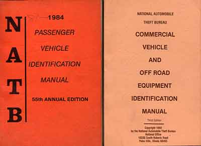 Car and Off Road ID Manuals