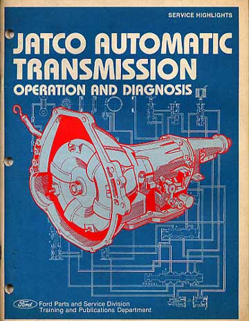 Jatco Transmission Manual-Cover
