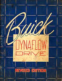 Buick Dynaflow Drive Transmission Manual