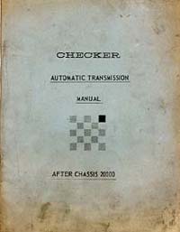 Checker Transmission Manual