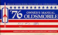 1976 Oldsmobile Owner's Manual