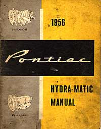 1956 Pontiac Hydra-Matic Transmission Manual